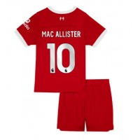 Fotballdrakt Barn Liverpool Alexis Mac Allister #10 Hjemmedraktsett 2023-24 Kortermet (+ Korte bukser)